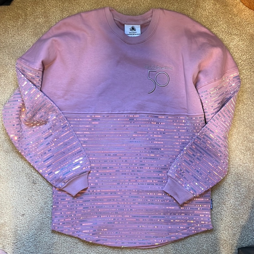 WDW 50th anniversary sequined spirit jersey